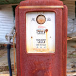 old gas pump